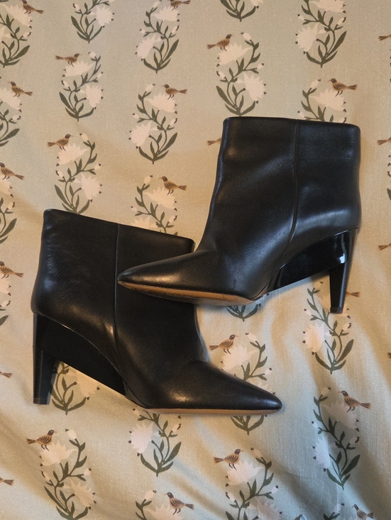 Isabel Marant Shoes - Isabel Marant Black Leather Pointed Ankle Booties